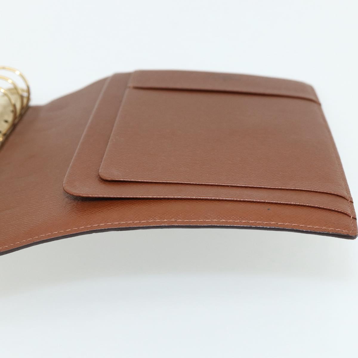 LOUIS VUITTON Monogram Agenda GM Day Planner Cover R20006 LV Auth 179778A
