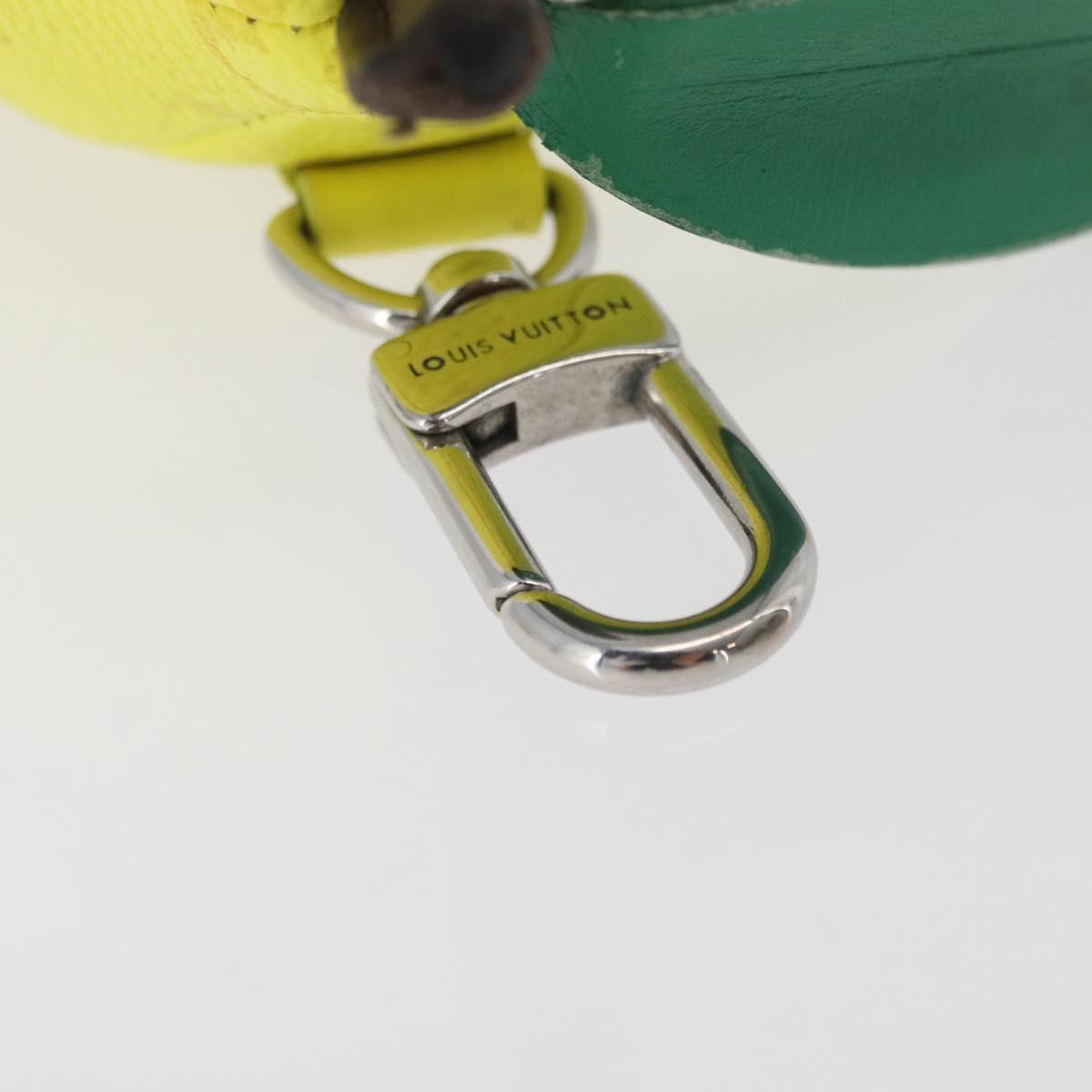 LOUIS VUITTON Monogram LV Lemon Bag Charm Yellow M81197 LV Auth 179783SAM