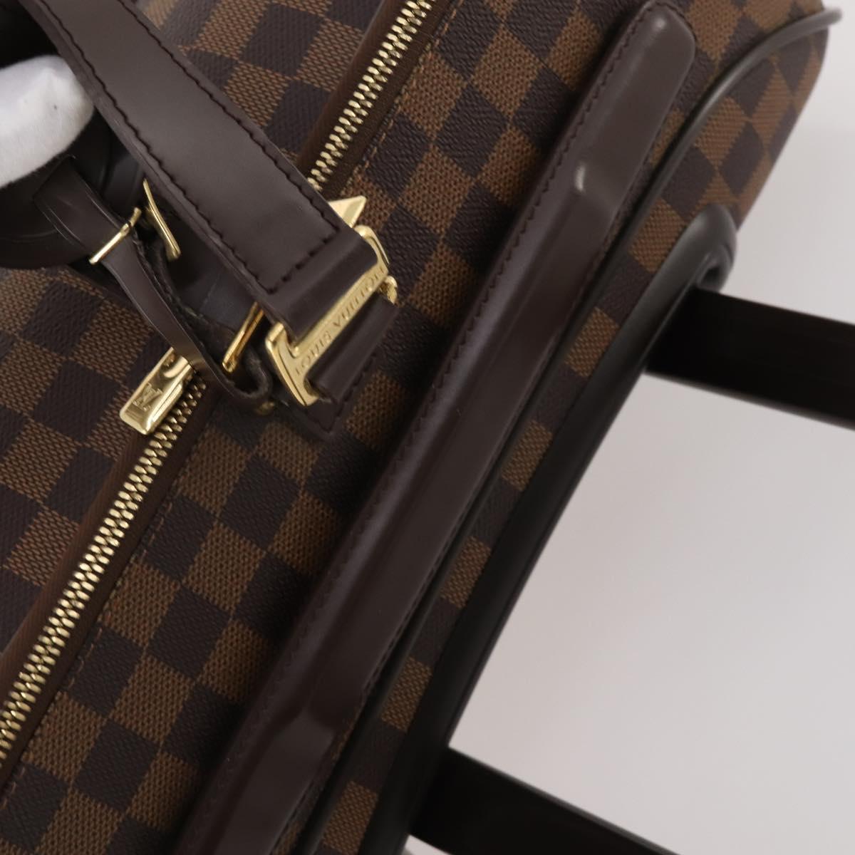 LOUIS VUITTON Damier Ebene Pegas 55 Suitcase N23294 LV Auth 179790V
