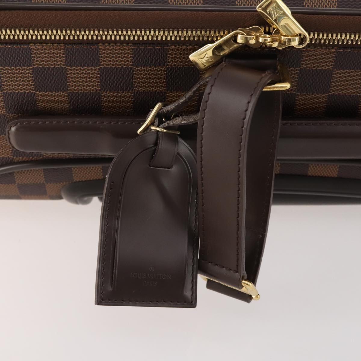 LOUIS VUITTON Damier Ebene Pegas 55 Suitcase N23294 LV Auth 179790V