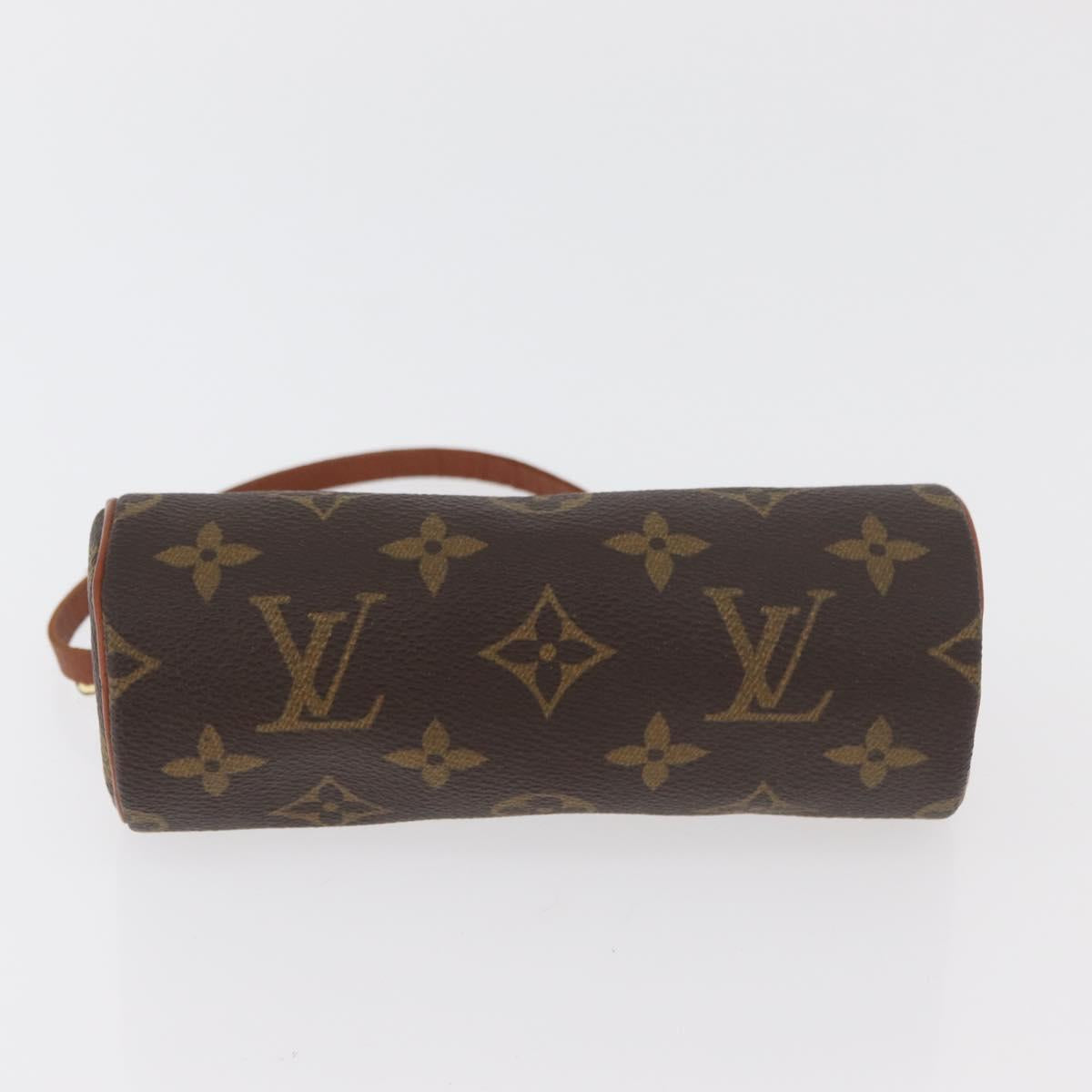 LOUIS VUITTON Monogram Papillon Pouch LV Auth 179810