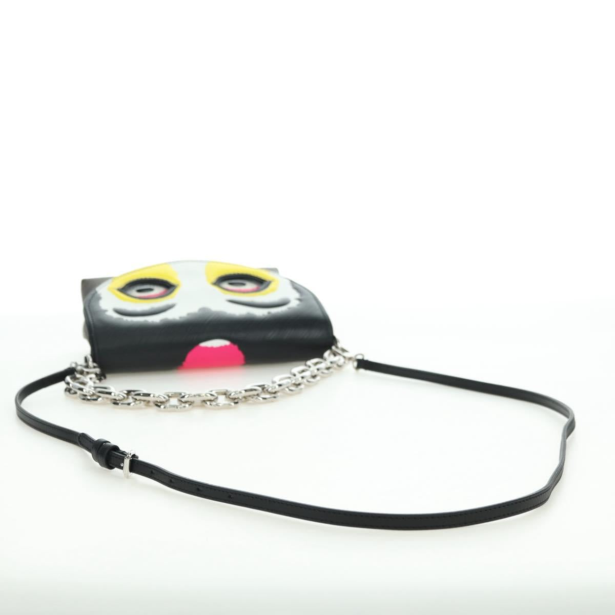 LOUIS VUITTON Yamamoto Hirosai Pochette Kabuki Mask Bag M43532 LV Auth 179813SM