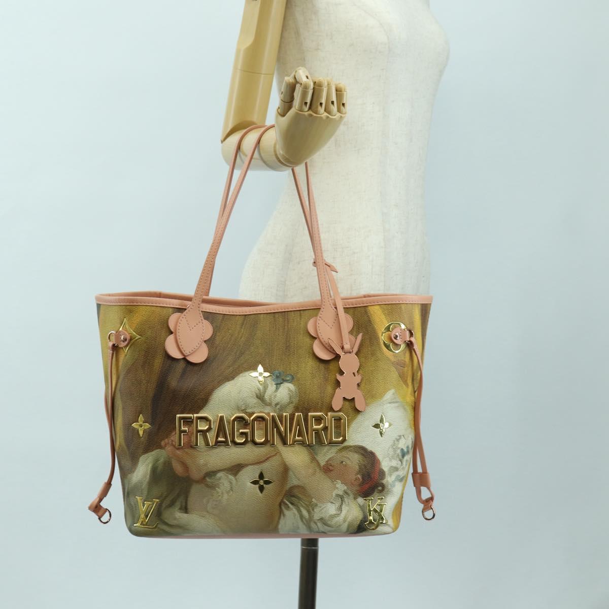LOUIS VUITTON Masters Collection FRAGONARD Neverfull MM M43319 Auth 179816SAM