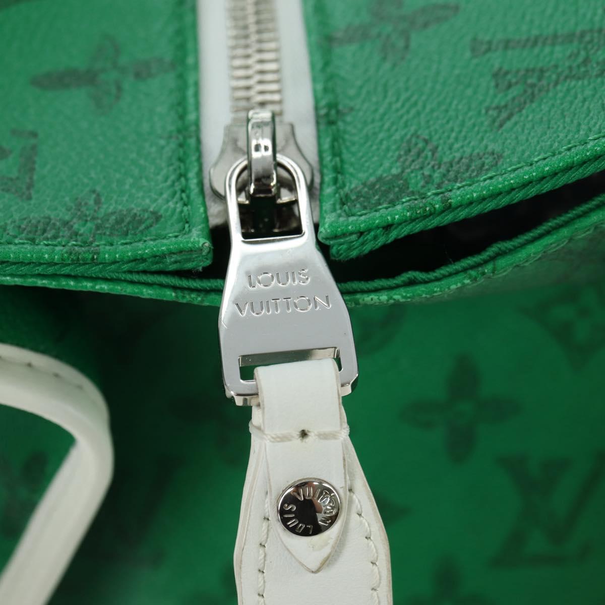 LOUIS VUITTON Monogram Everyday LV Cover GM Tote Bag Green M58749 Auth 179818SM