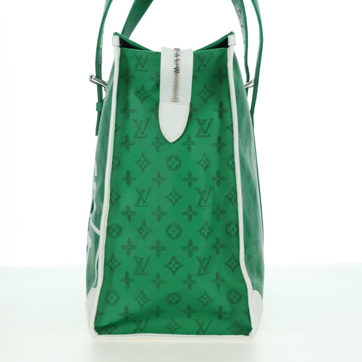 LOUIS VUITTON Monogram Everyday LV Cover GM Tote Bag Green M58749 Auth 179818SM