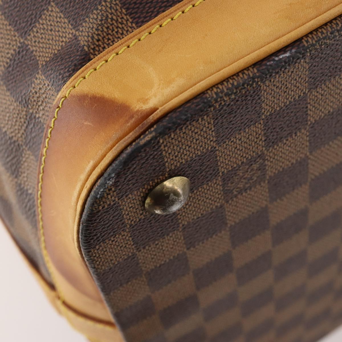 LOUIS VUITTON Damier Ebene Cruiser Bag 45 100th Anniversary N41160 Auth 179820