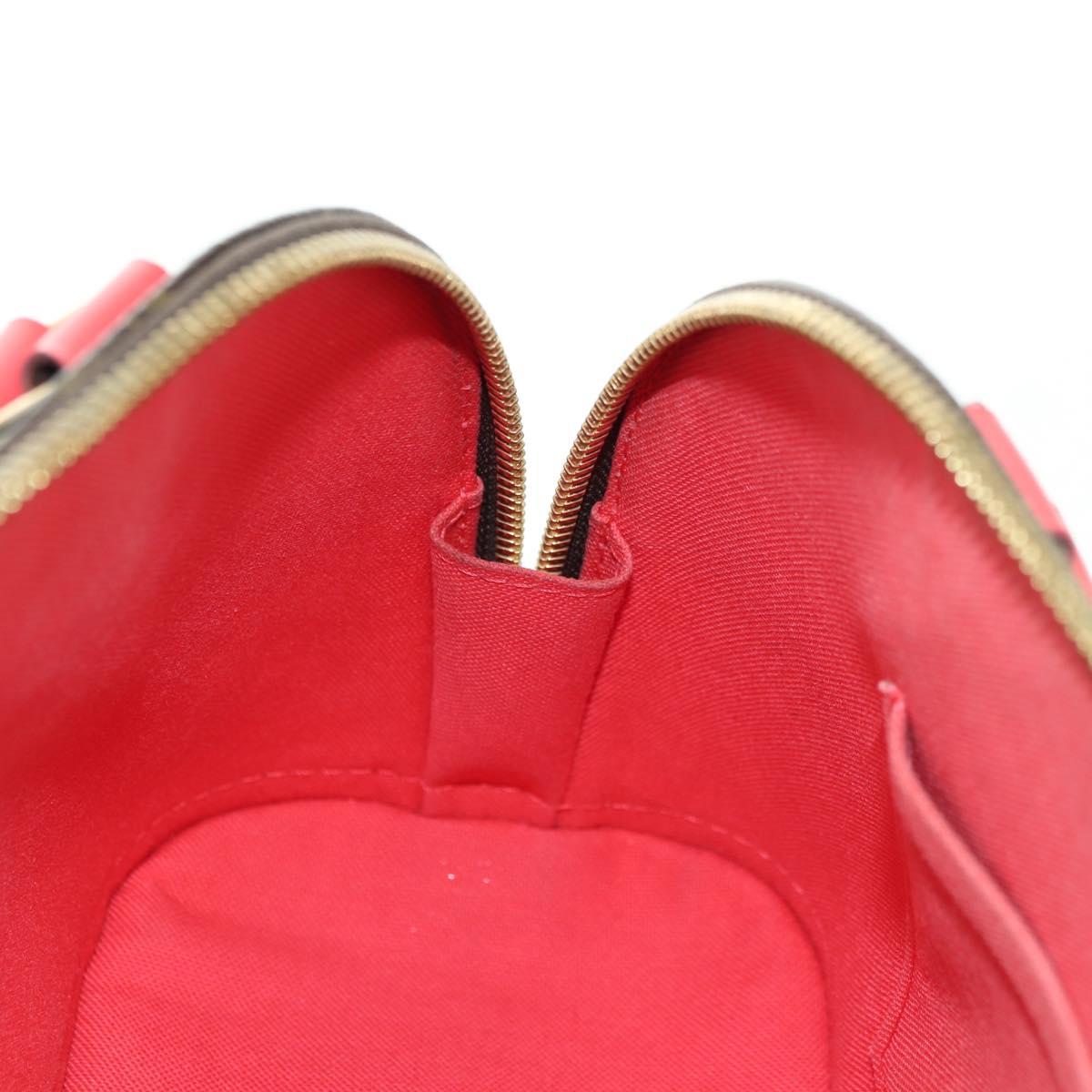 LOUIS VUITTON Monogram Totem Alma BB Hand Bag Red M41659 LV Auth 179848SAV