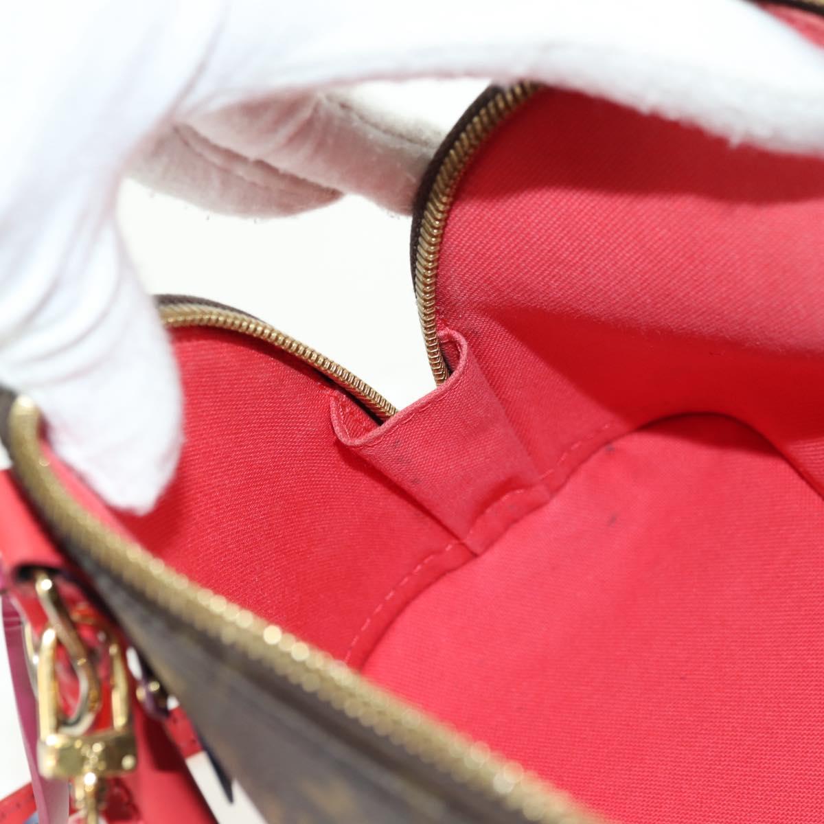 LOUIS VUITTON Monogram Totem Alma BB Hand Bag Red M41659 LV Auth 179848SAV