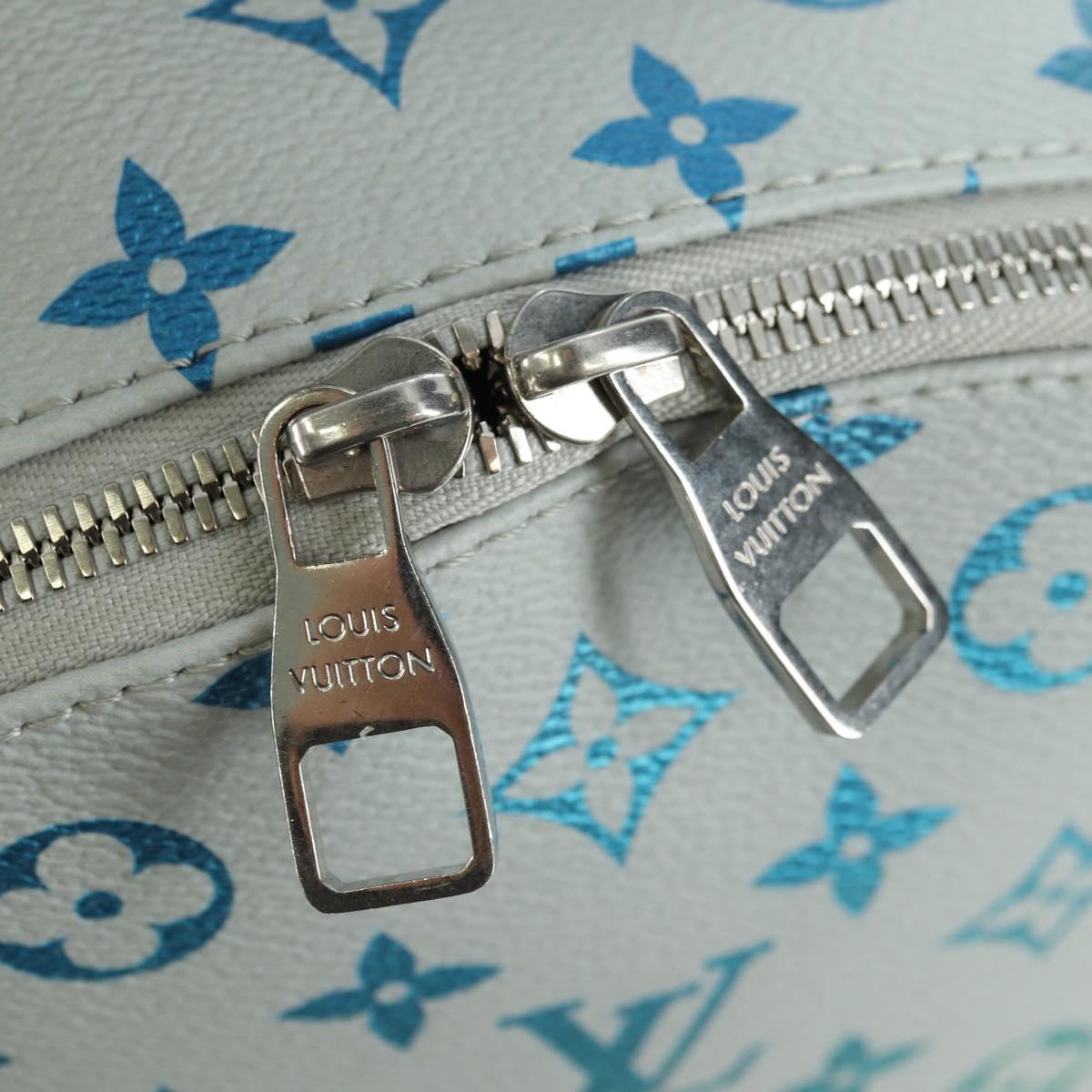 LOUIS VUITTON Monogram Iridescent Discovery Backpack Gray M14184 Auth 179853SAM