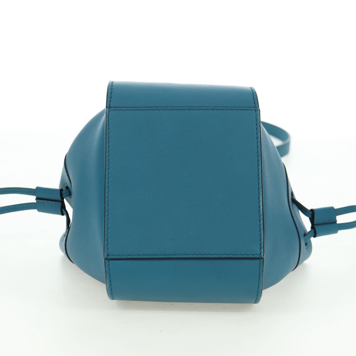 LOEWE × Studio Ghibli Hammock Mini Hand Bag Leather 2way Blue Auth 179863SM