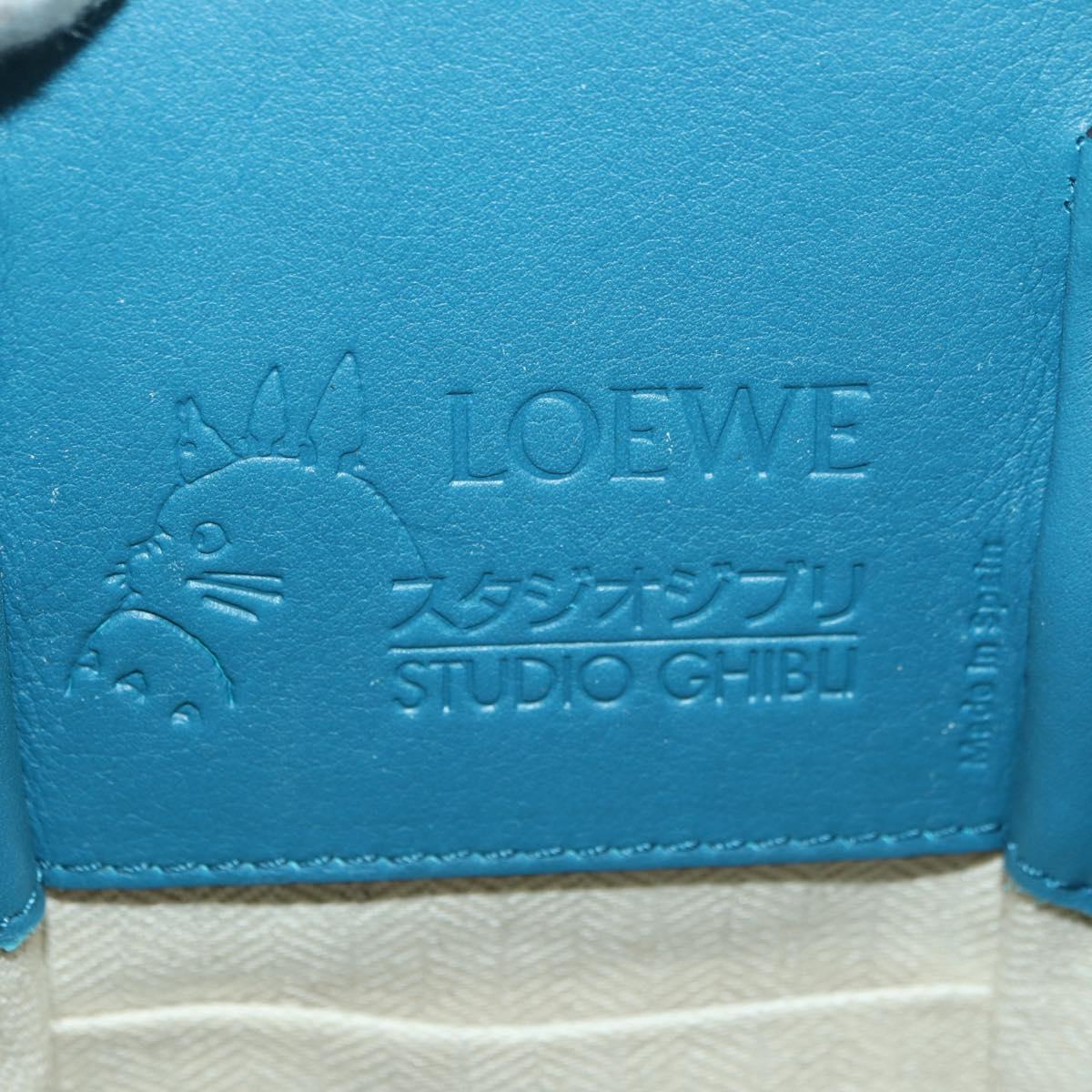 LOEWE × Studio Ghibli Hammock Mini Hand Bag Leather 2way Blue Auth 179863SM