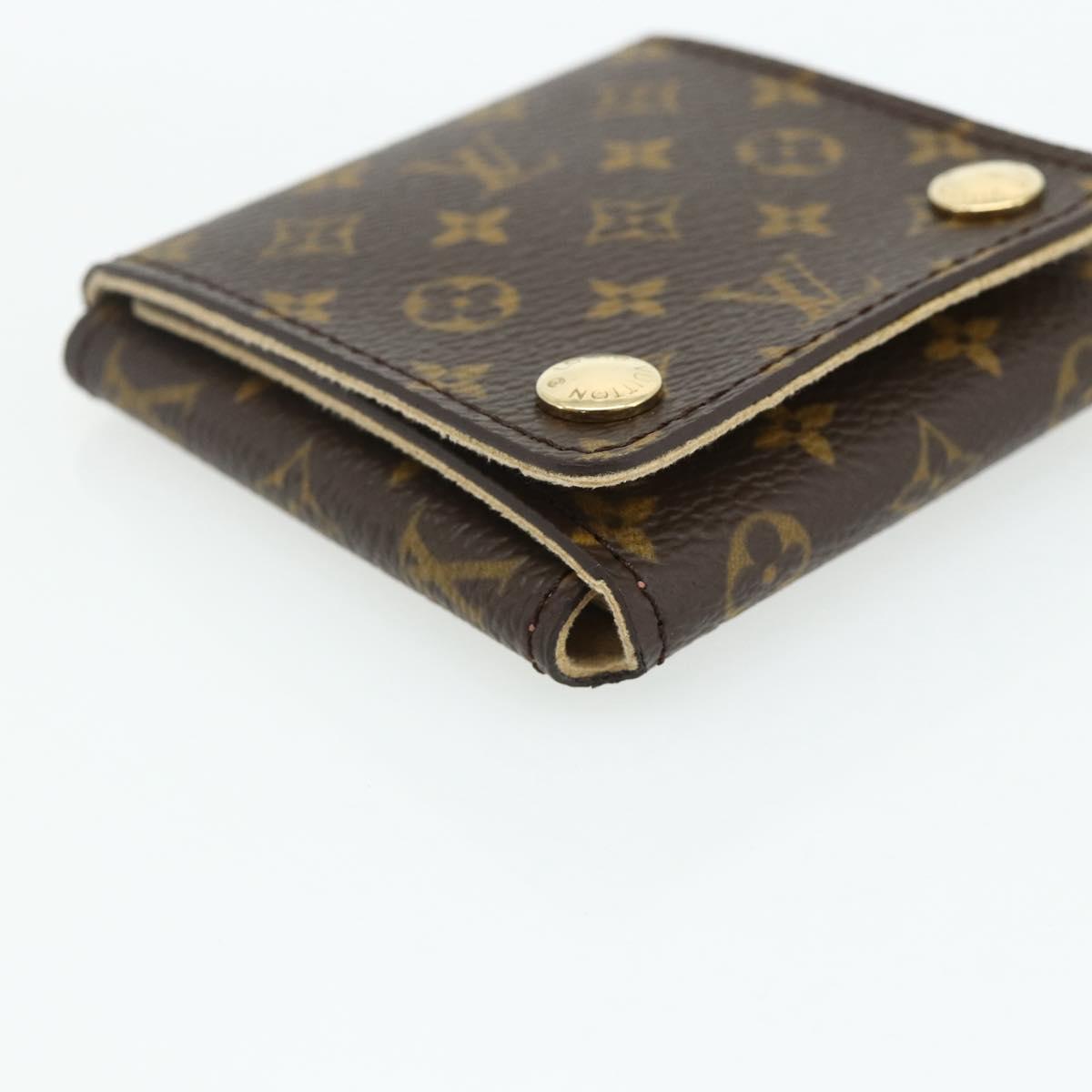 LOUIS VUITTON Monogram Jewelry case Jewelry Box LV Auth 179884A