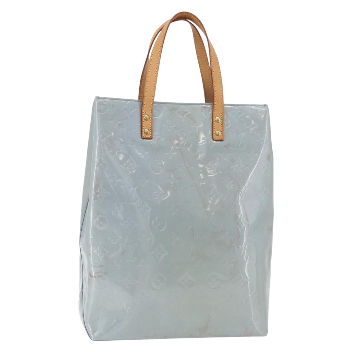 LOUIS VUITTON Monogram Vernis Reade MM Hand Bag Lavande M91226 LV Auth 179897