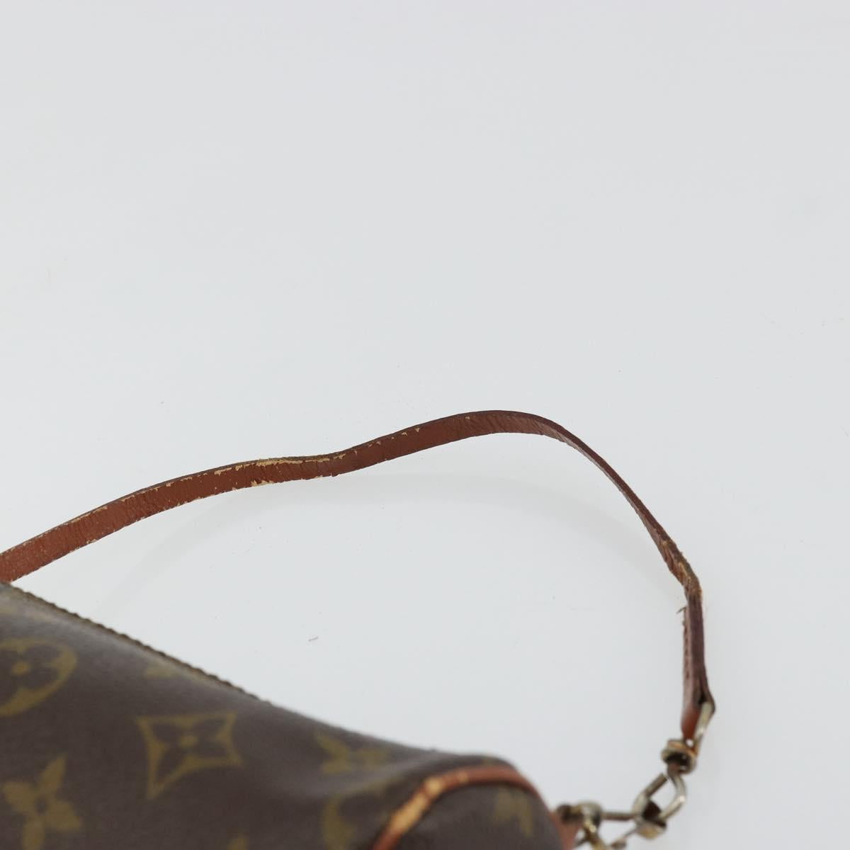 LOUIS VUITTON Monogram Papillon Pouch LV Auth 179922