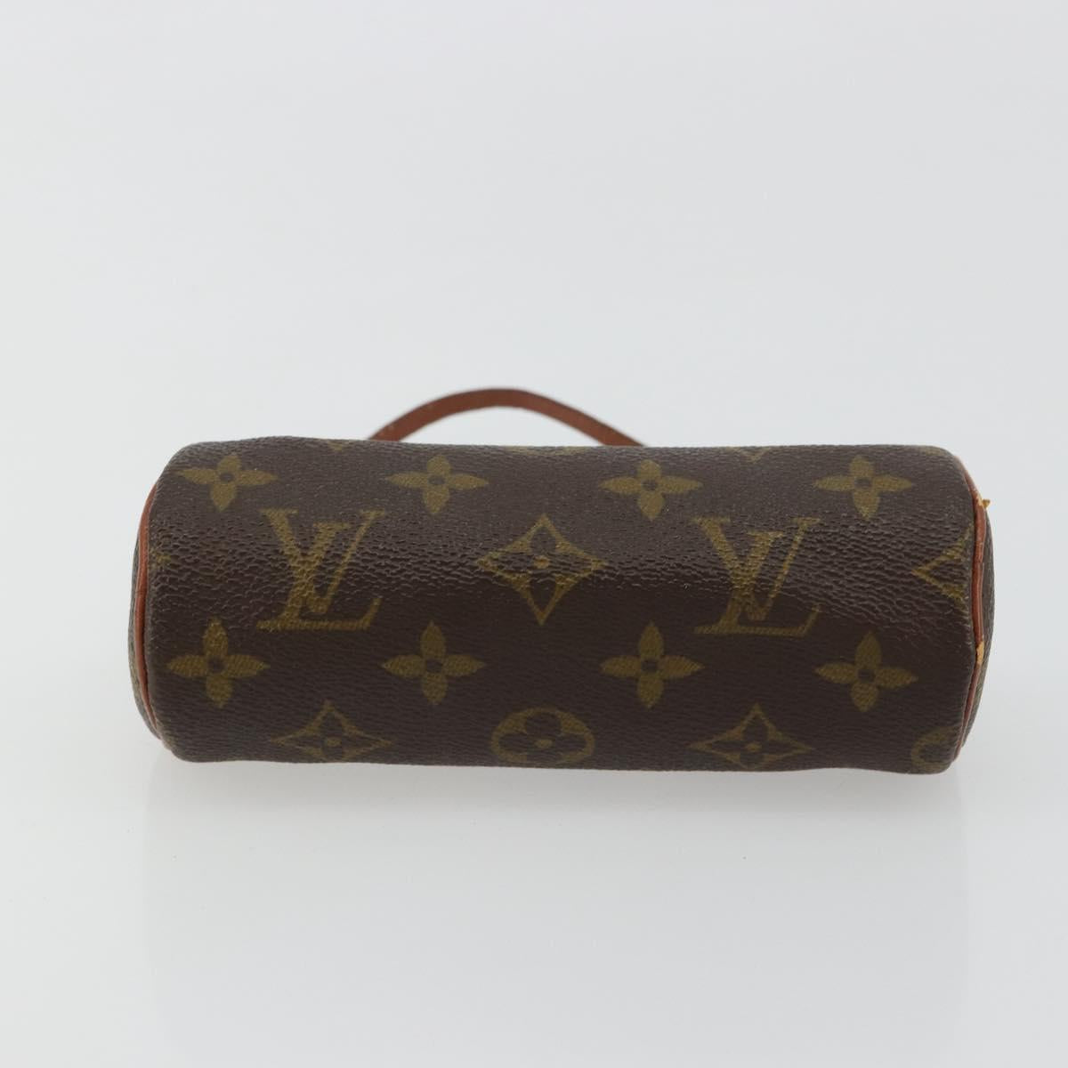 LOUIS VUITTON Monogram Papillon Pouch LV Auth 179922