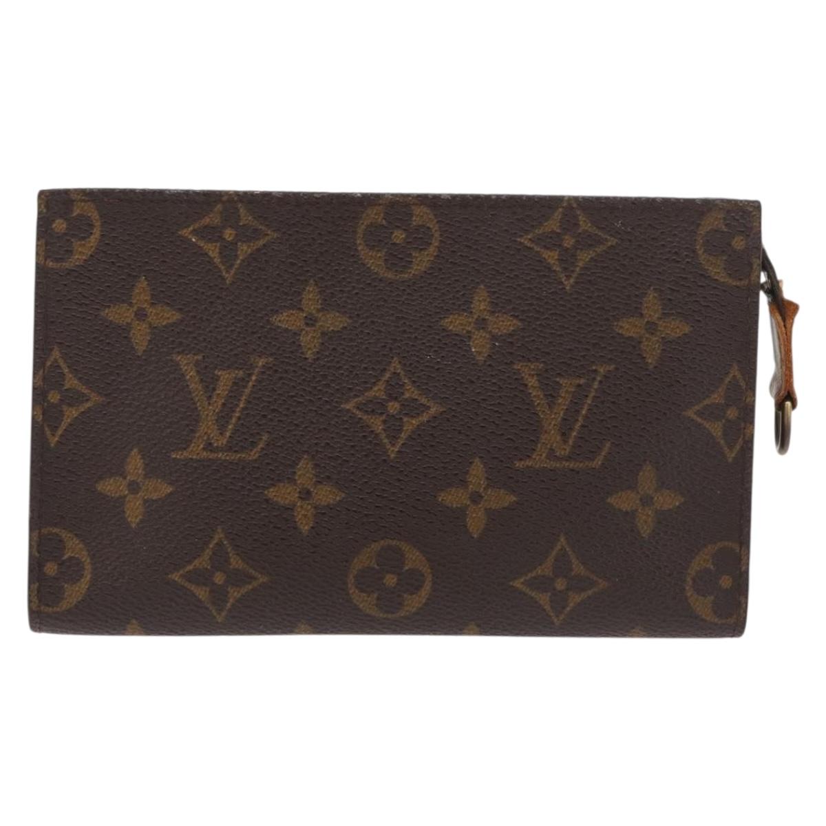 LOUIS VUITTON Monogram Bucket PM Accessory Pouch LV Auth 179926