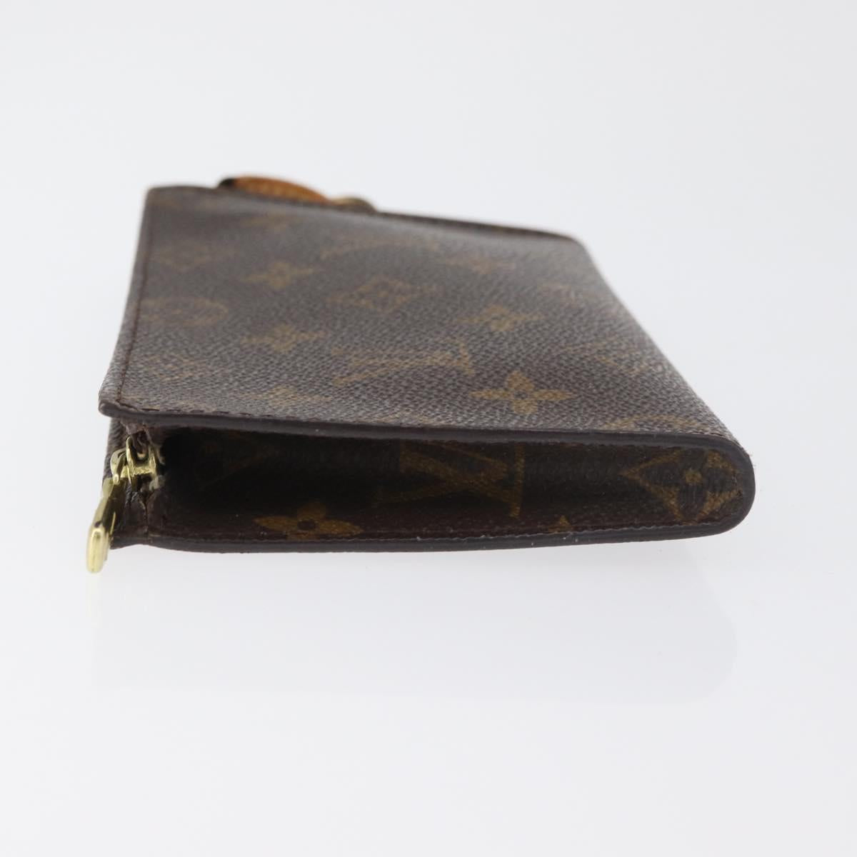LOUIS VUITTON Monogram Bucket PM Accessory Pouch LV Auth 179926