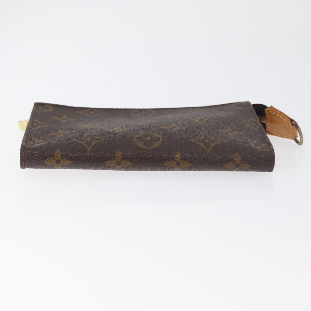 LOUIS VUITTON Monogram Bucket PM Accessory Pouch LV Auth 179926