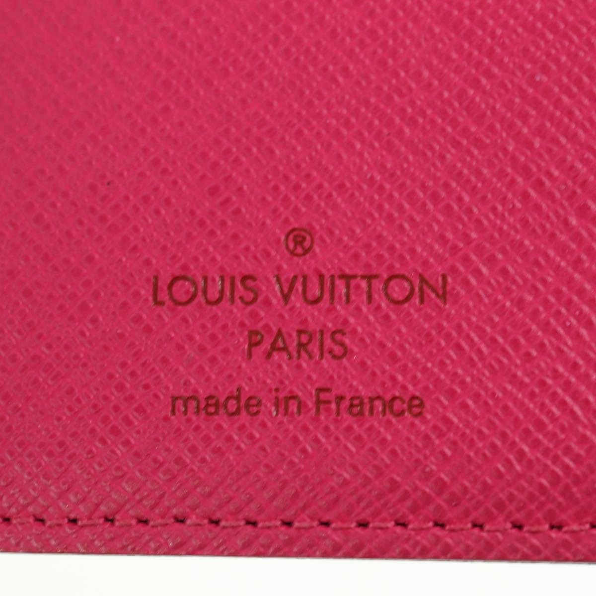 LOUIS VUITTON Monogram Multicolor Agenda PM Day Cover Black R20895 Auth 179928V