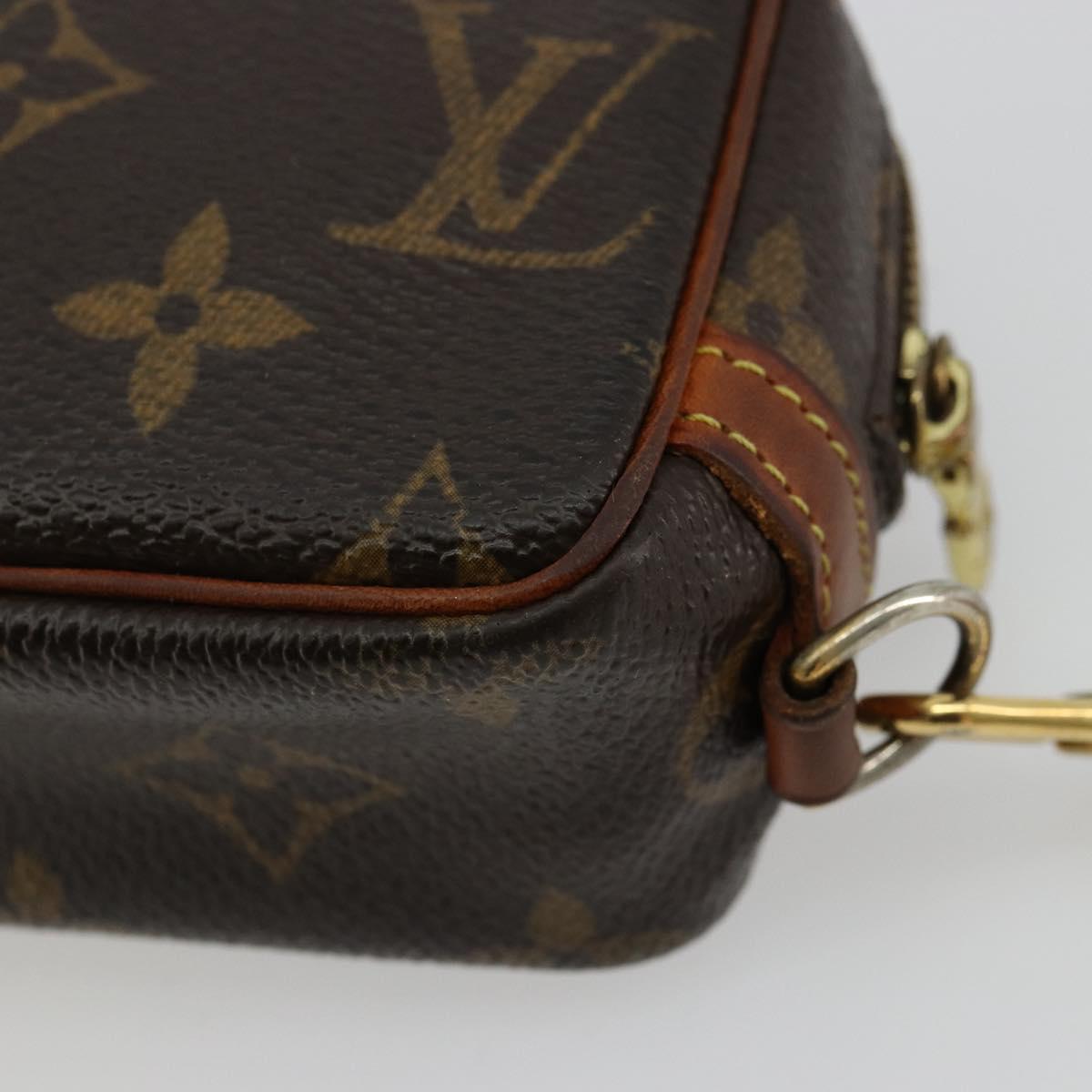 LOUIS VUITTON Monogram Trousse Wapity Pouch M58030 LV Auth 179929