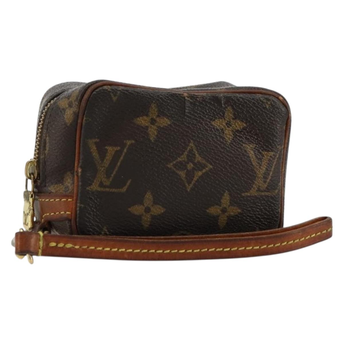 LOUIS VUITTON Monogram Trousse Wapity Pouch M58030 LV Auth 179929