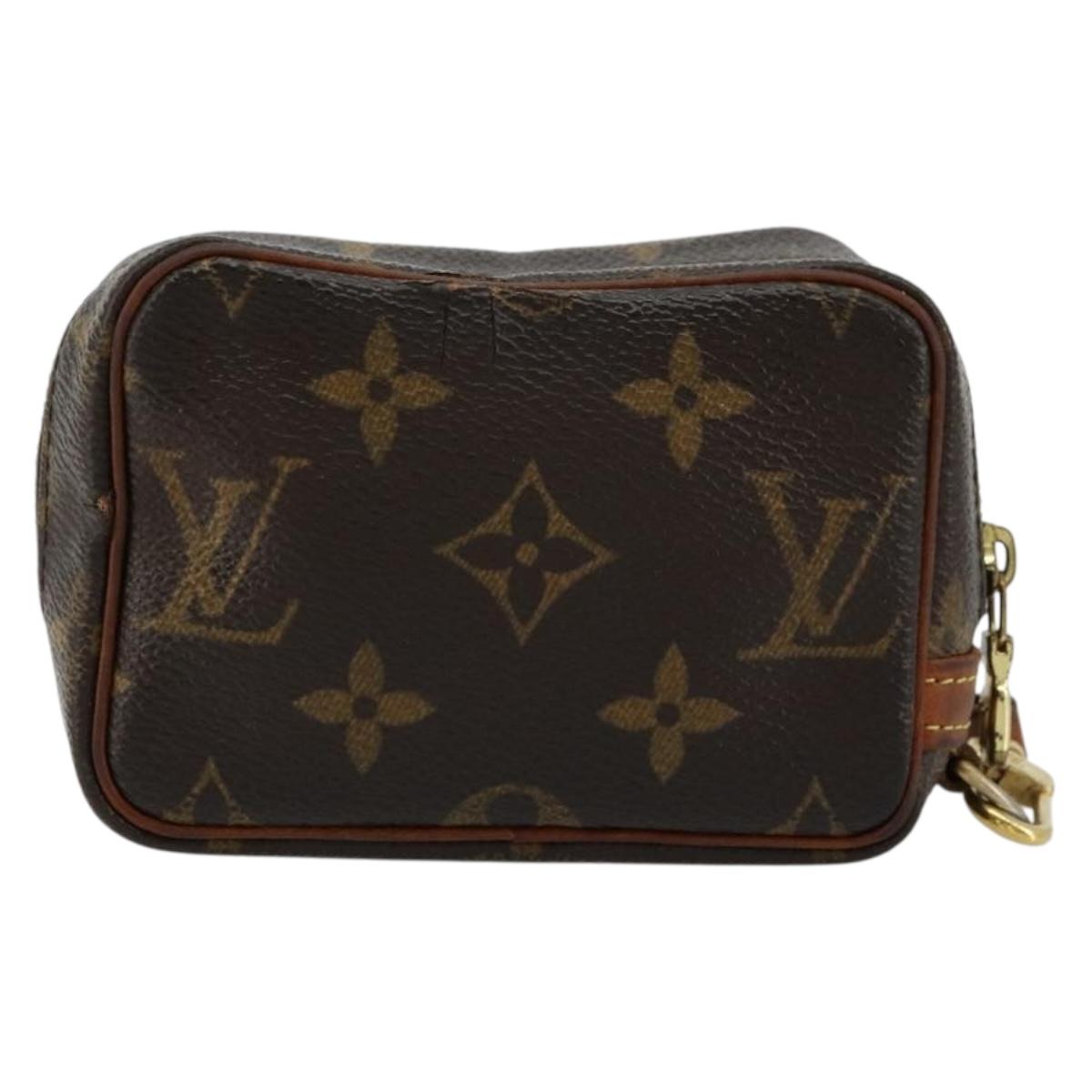 LOUIS VUITTON Monogram Trousse Wapity Pouch M58030 LV Auth 179929