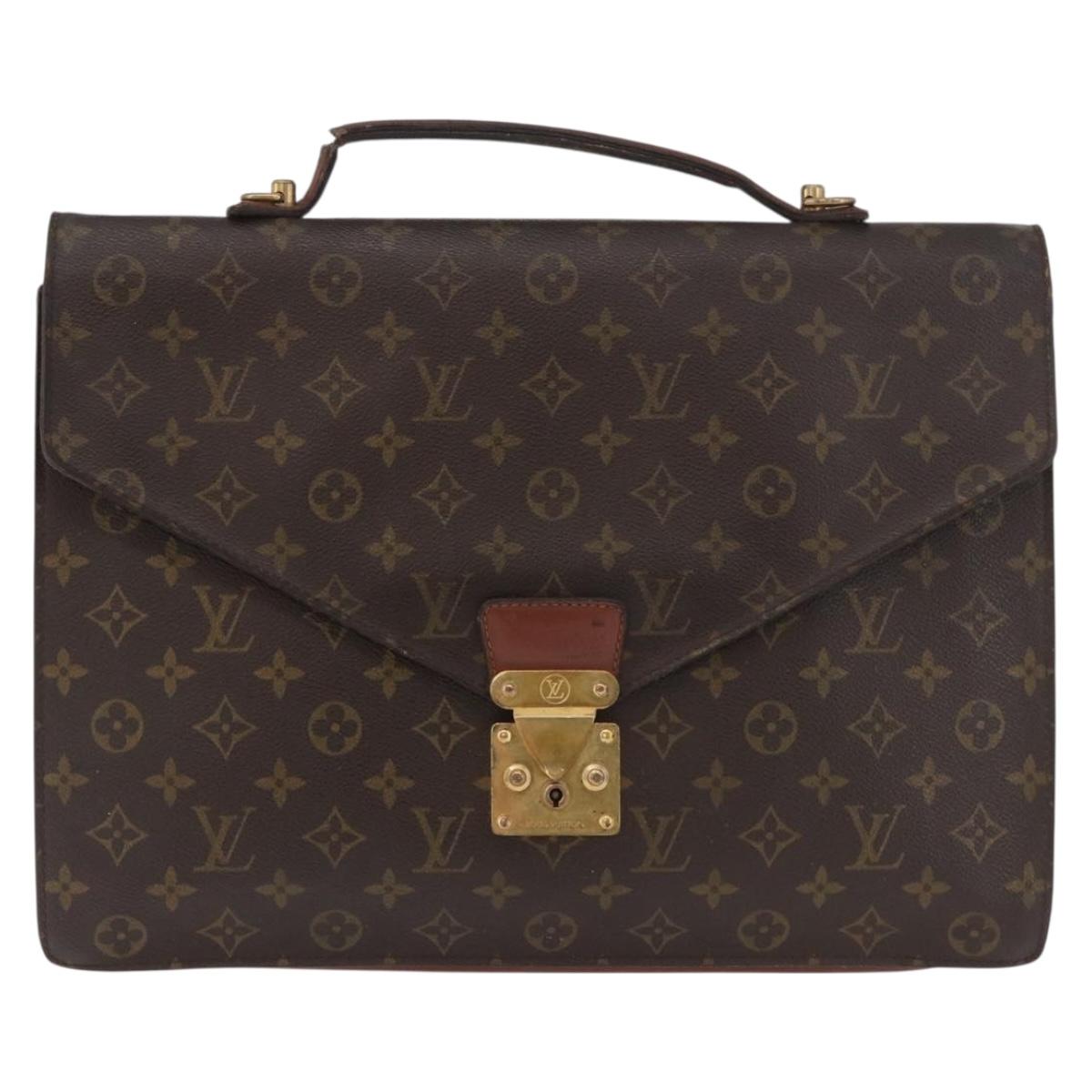 LOUIS VUITTON Monogram Porte Documents Bandouliere Bag M53338 LV Auth 179942