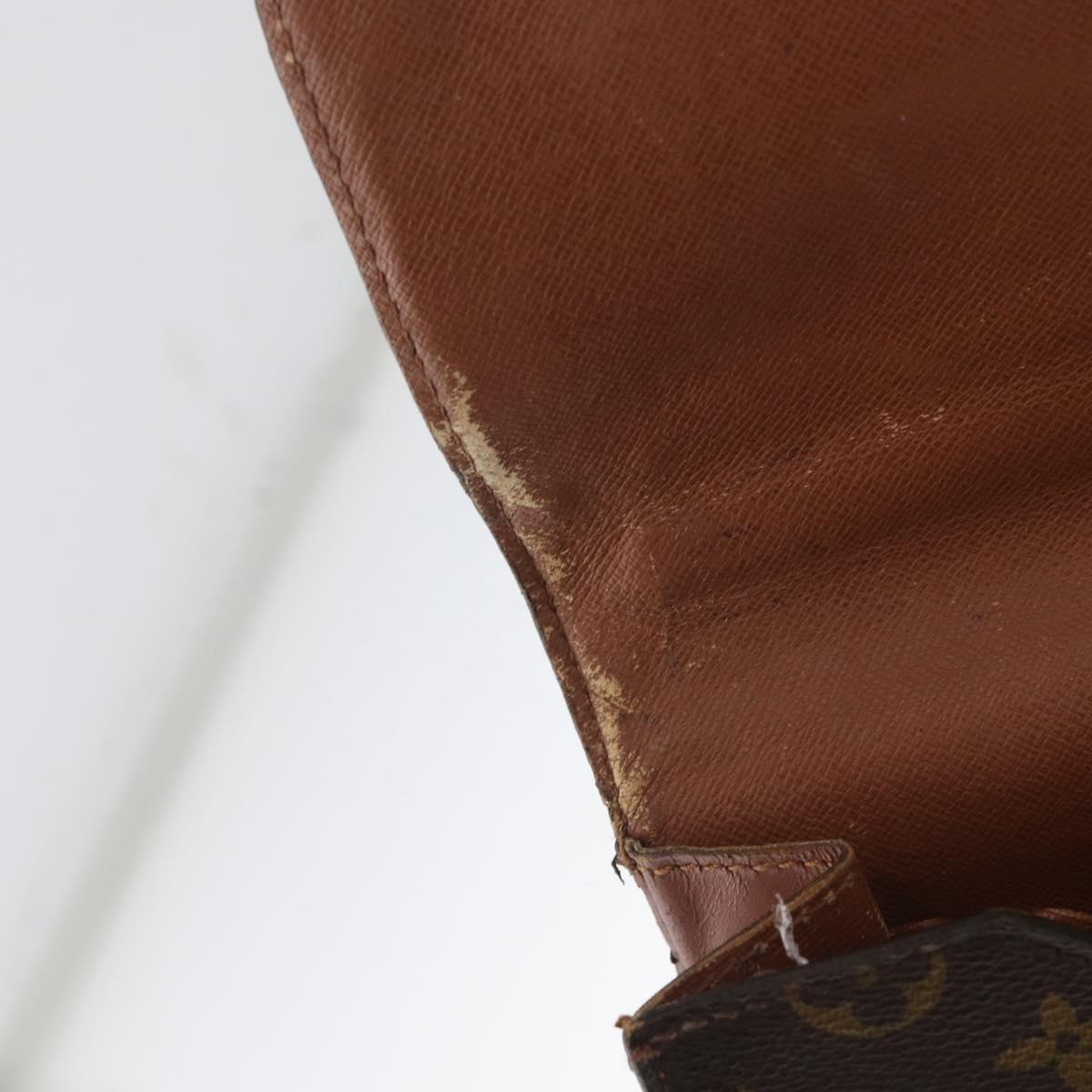 LOUIS VUITTON Monogram Porte Documents Bandouliere Bag M53338 LV Auth 179942