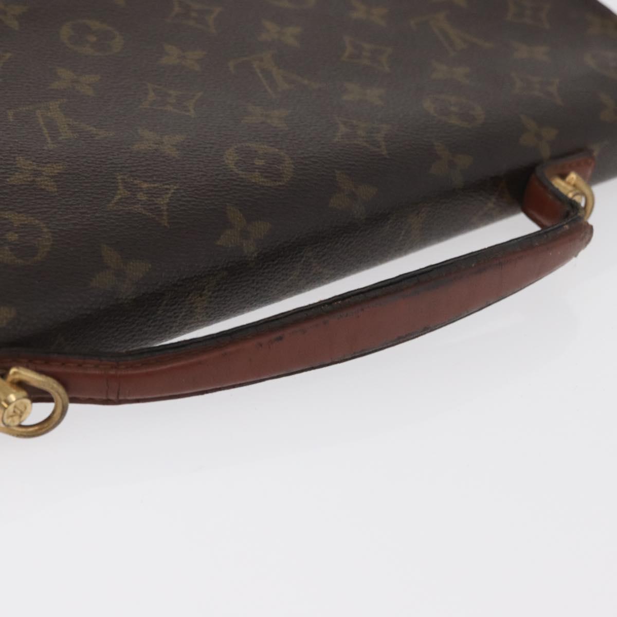 LOUIS VUITTON Monogram Porte Documents Bandouliere Bag M53338 LV Auth 179942