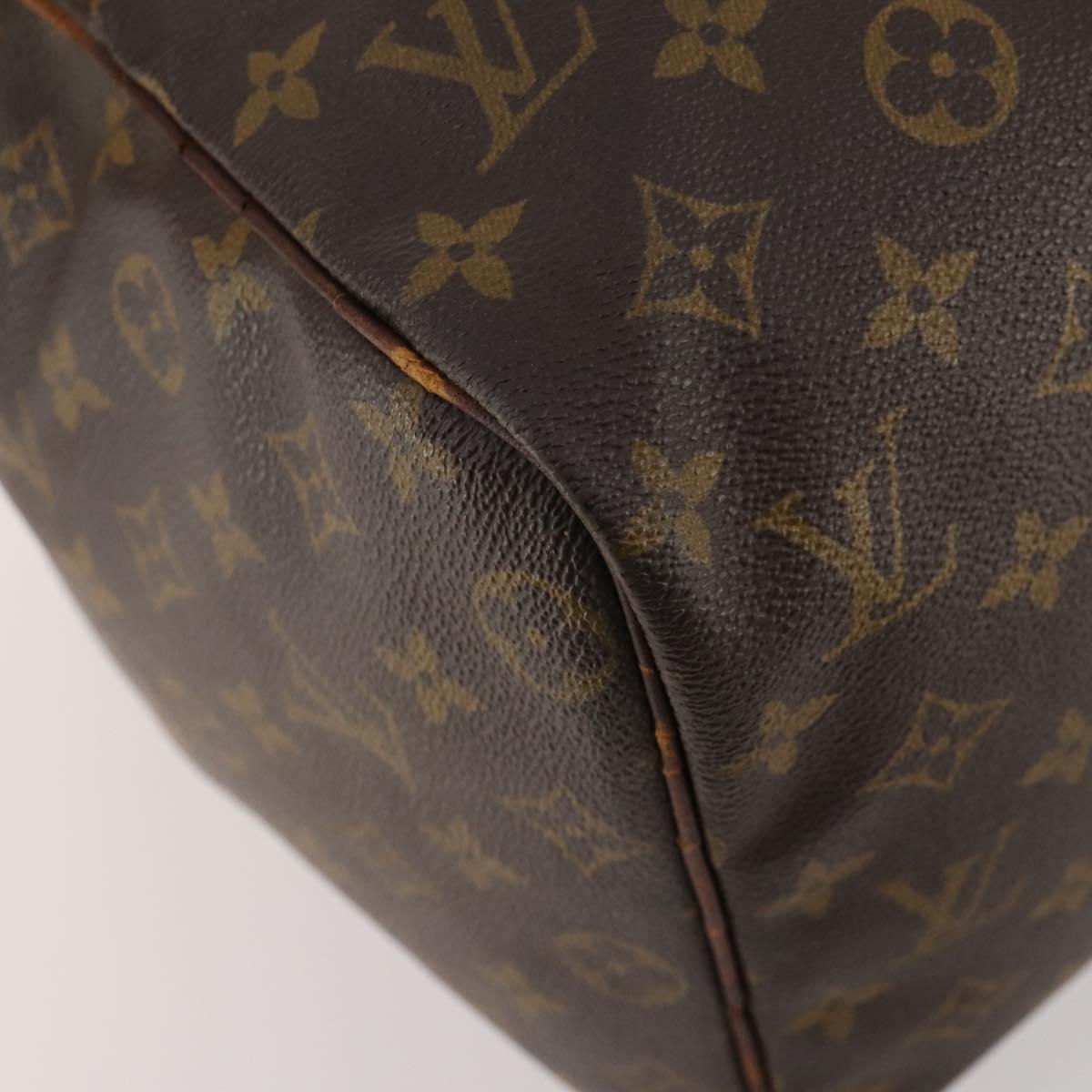 LOUIS VUITTON Monogram Sac Souple 45 Boston Bag M41624 LV Auth 179947