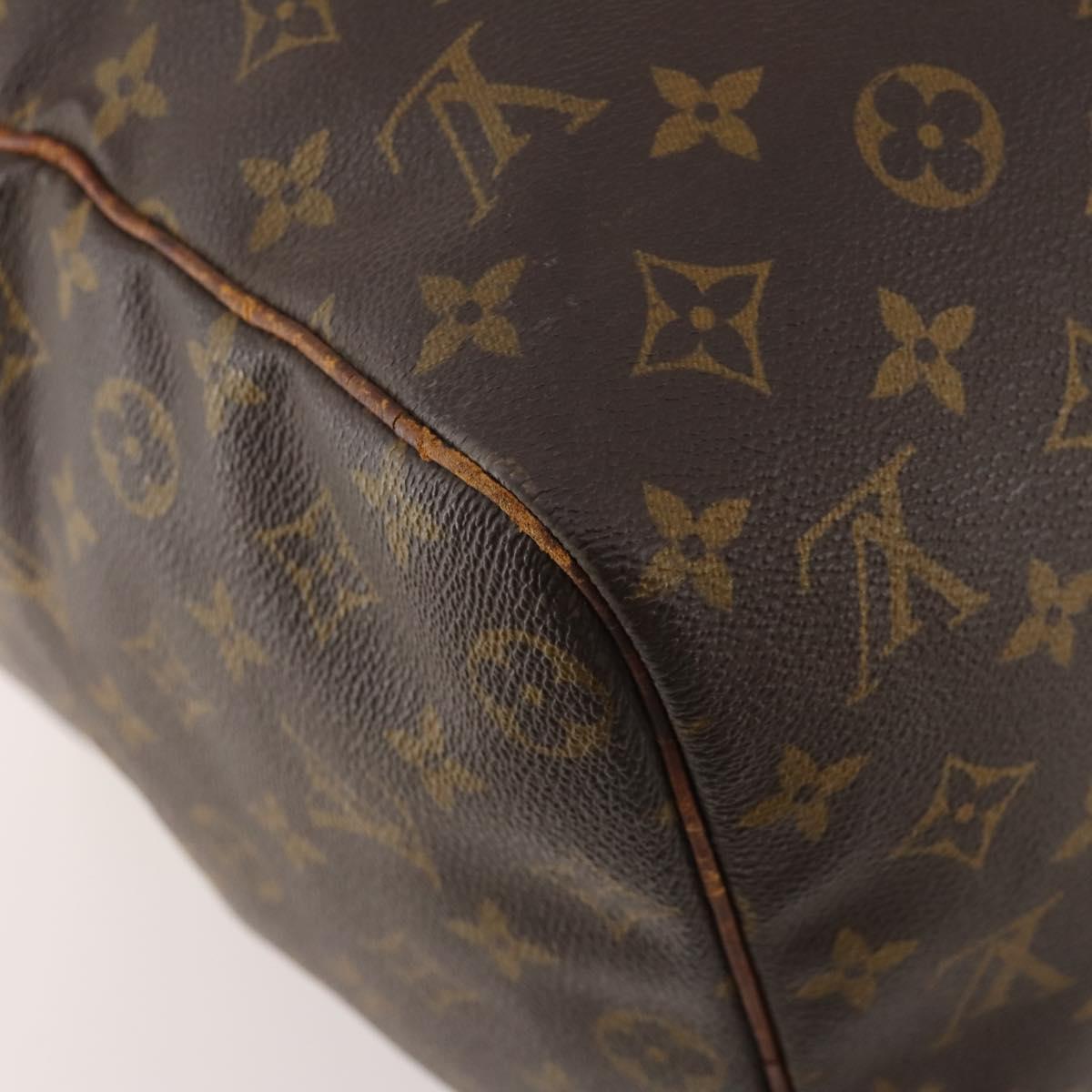 LOUIS VUITTON Monogram Sac Souple 45 Boston Bag M41624 LV Auth 179947