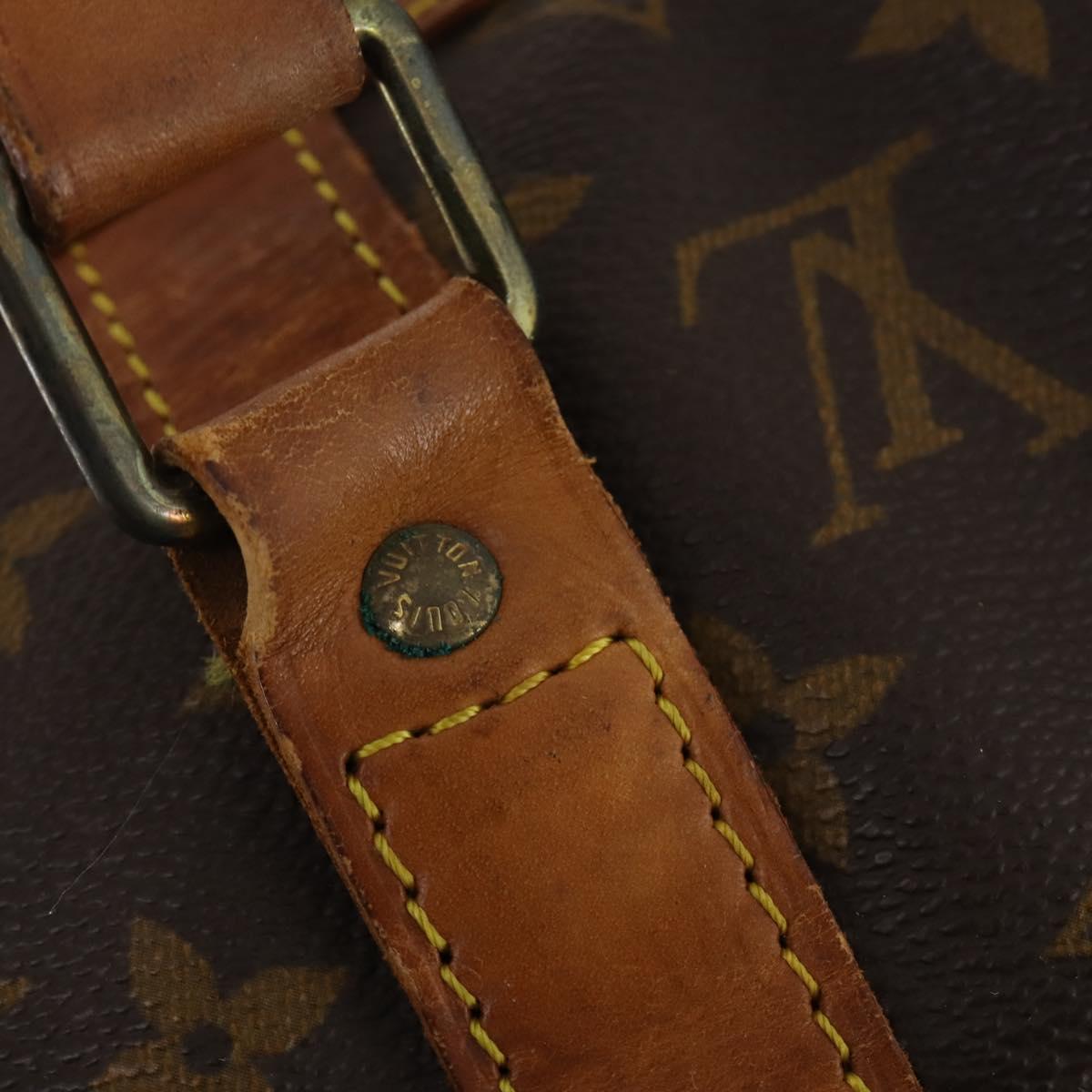 LOUIS VUITTON Monogram Sac Souple 45 Boston Bag M41624 LV Auth 179947