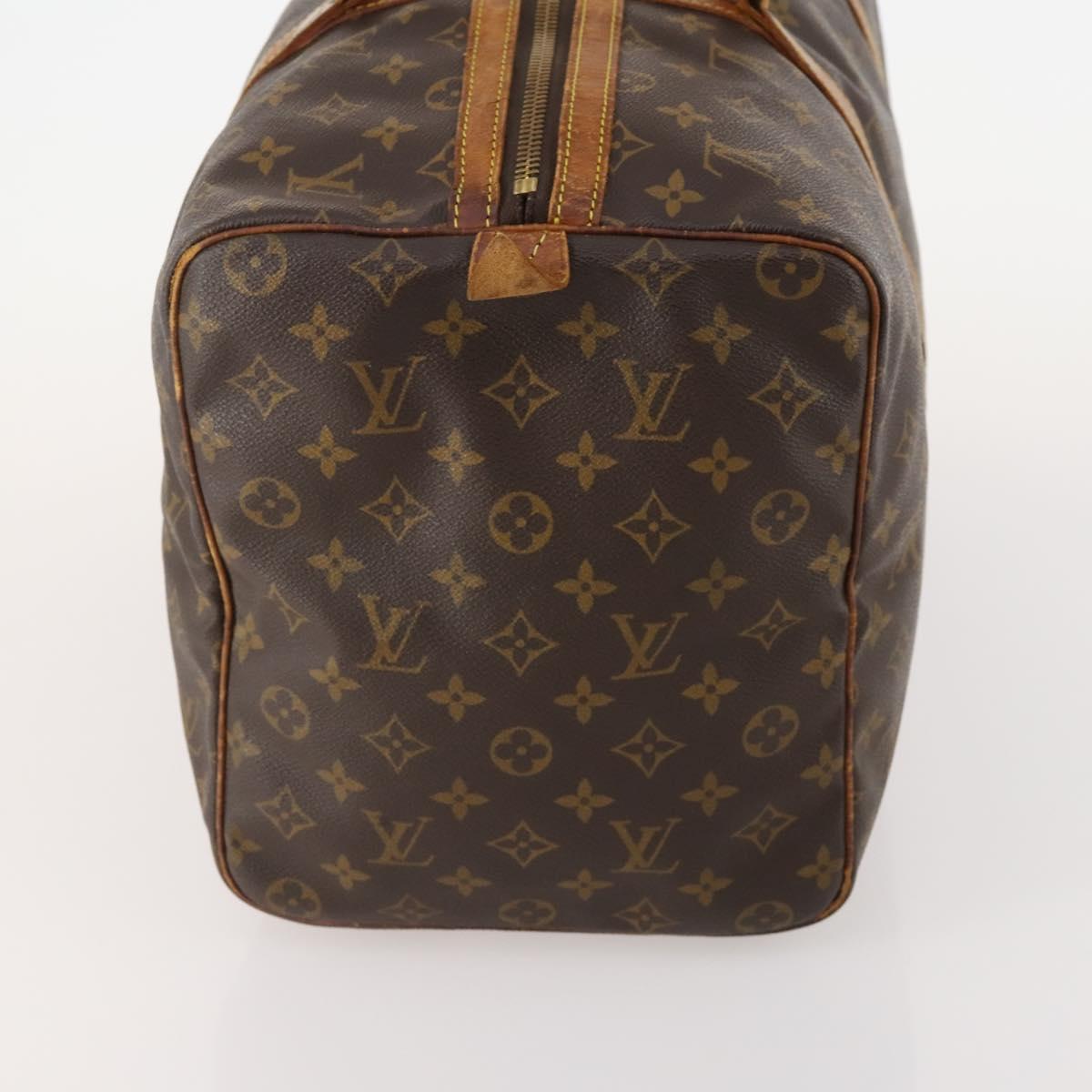 LOUIS VUITTON Monogram Sac Souple 45 Boston Bag M41624 LV Auth 179947