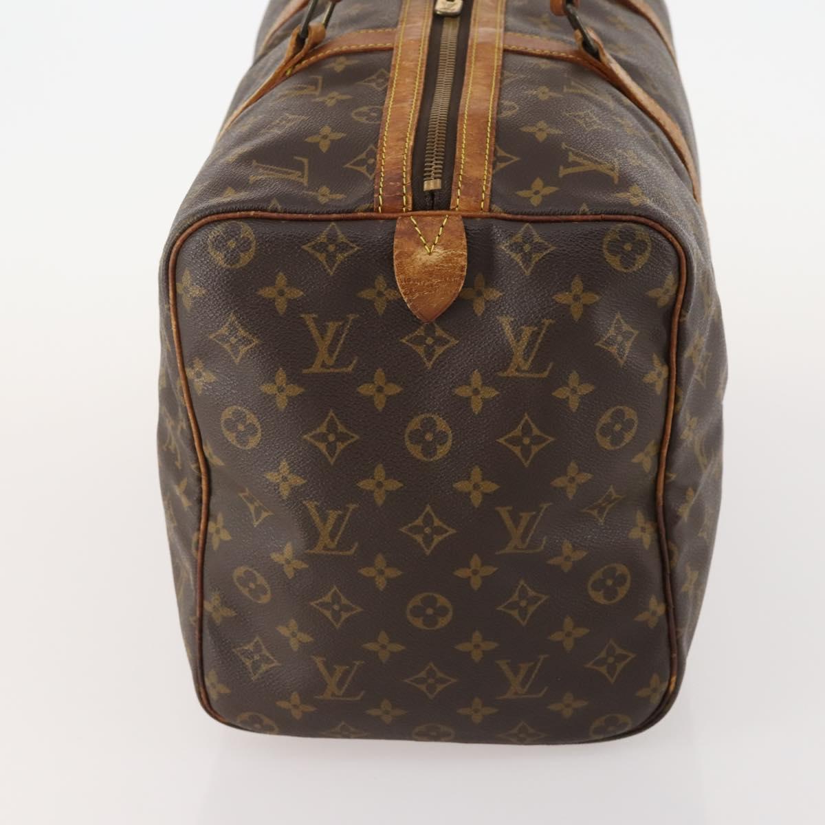 LOUIS VUITTON Monogram Sac Souple 45 Boston Bag M41624 LV Auth 179947