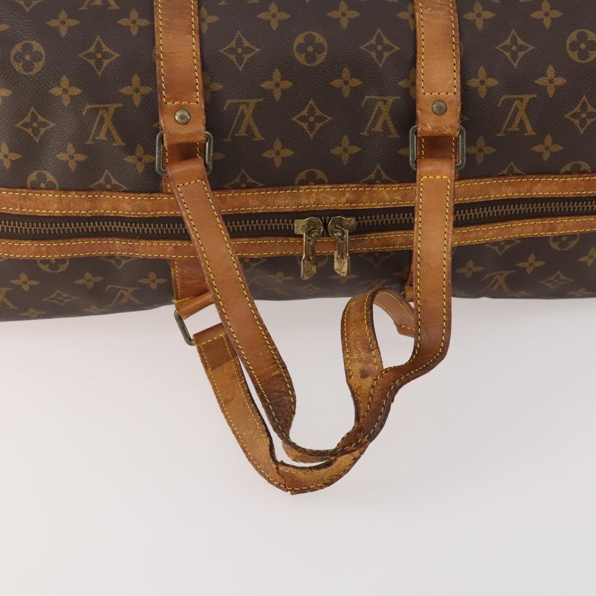 LOUIS VUITTON Monogram Sac Souple 45 Boston Bag M41624 LV Auth 179947