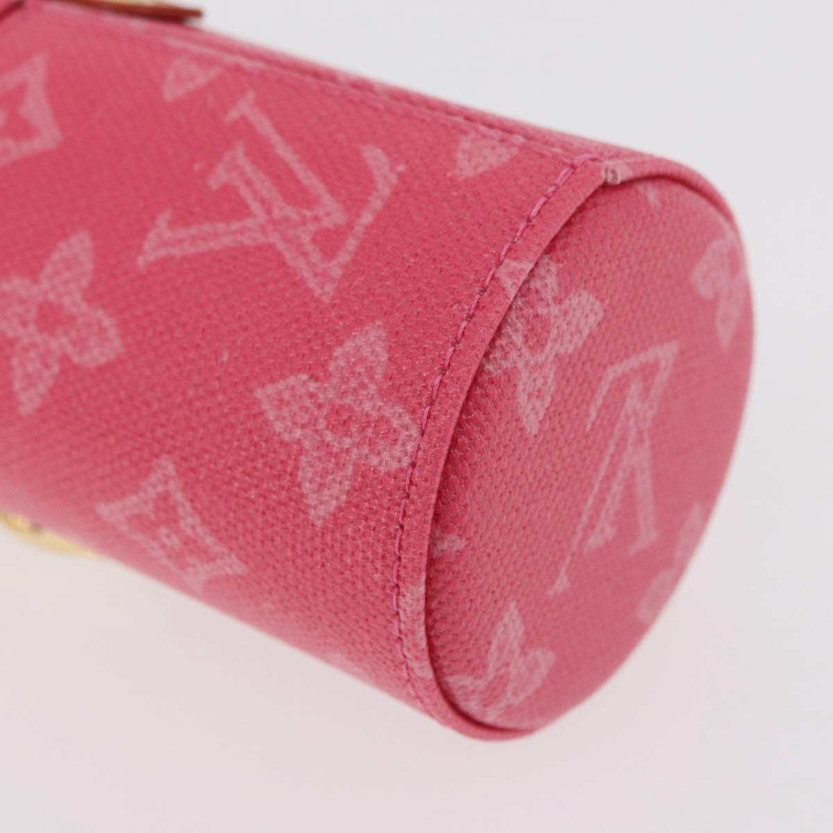 LOUIS VUITTON Monogram Travel Case Accessory Case 100ml Pink LV Auth 179957M