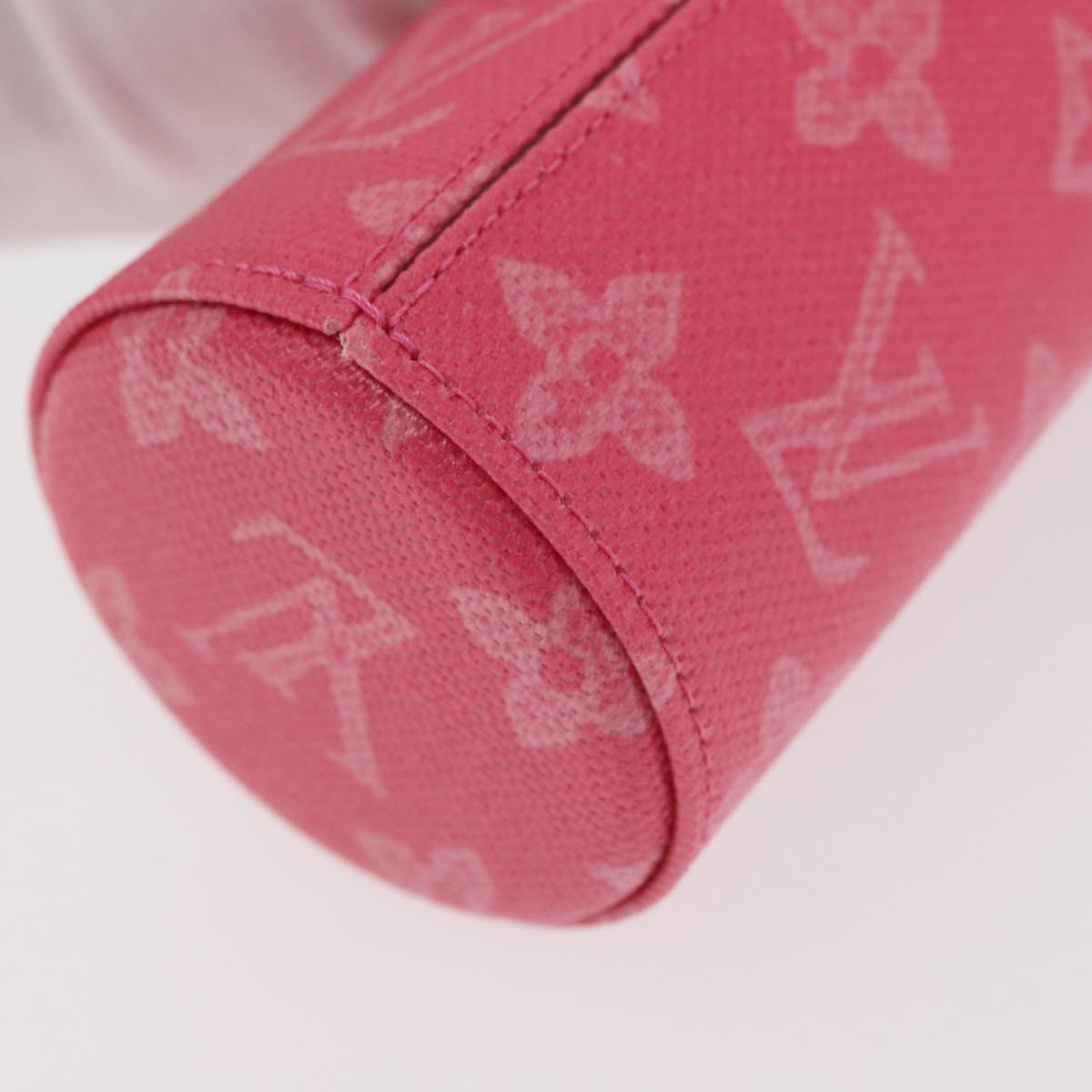 LOUIS VUITTON Monogram Travel Case Accessory Case 100ml Pink LV Auth 179957M