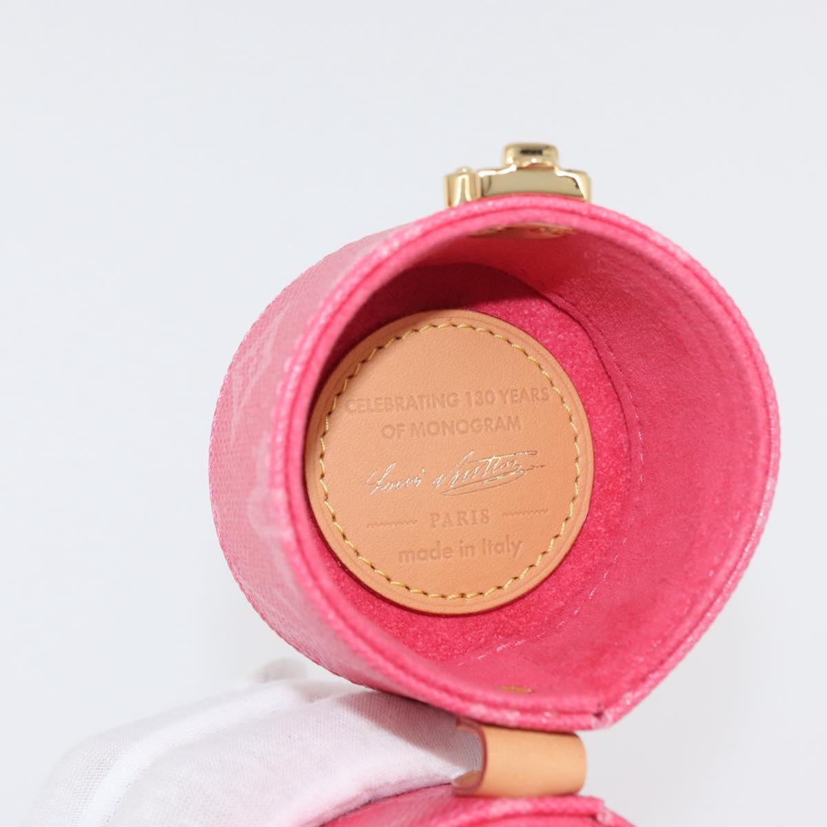LOUIS VUITTON Monogram Travel Case Accessory Case 100ml Pink LV Auth 179957M