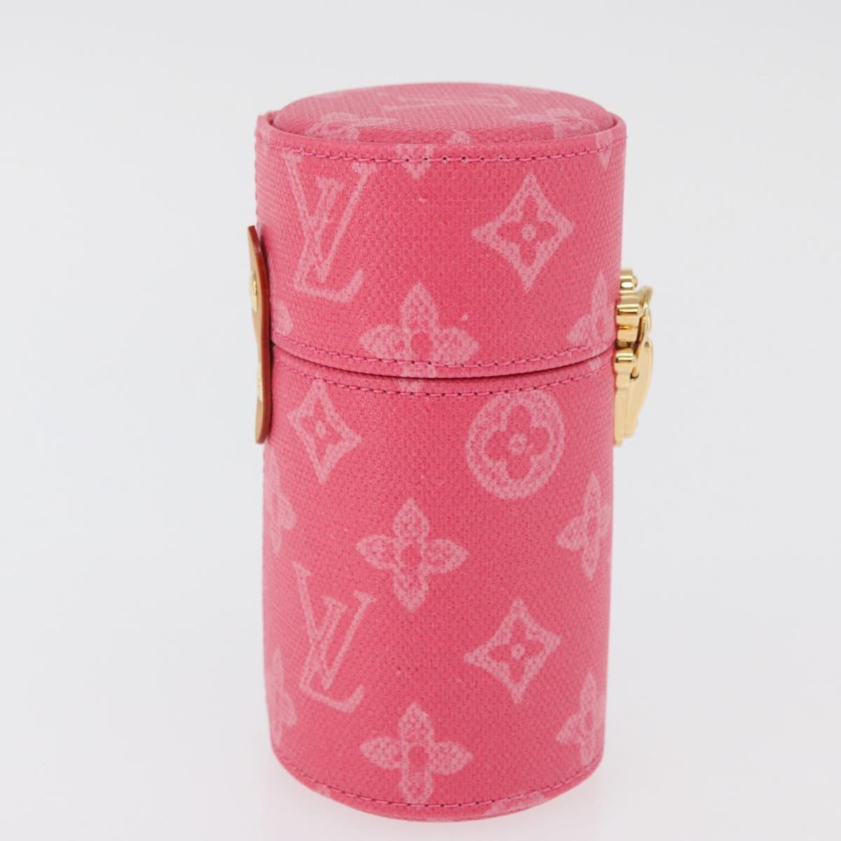 LOUIS VUITTON Monogram Travel Case Accessory Case 100ml Pink LV Auth 179957M