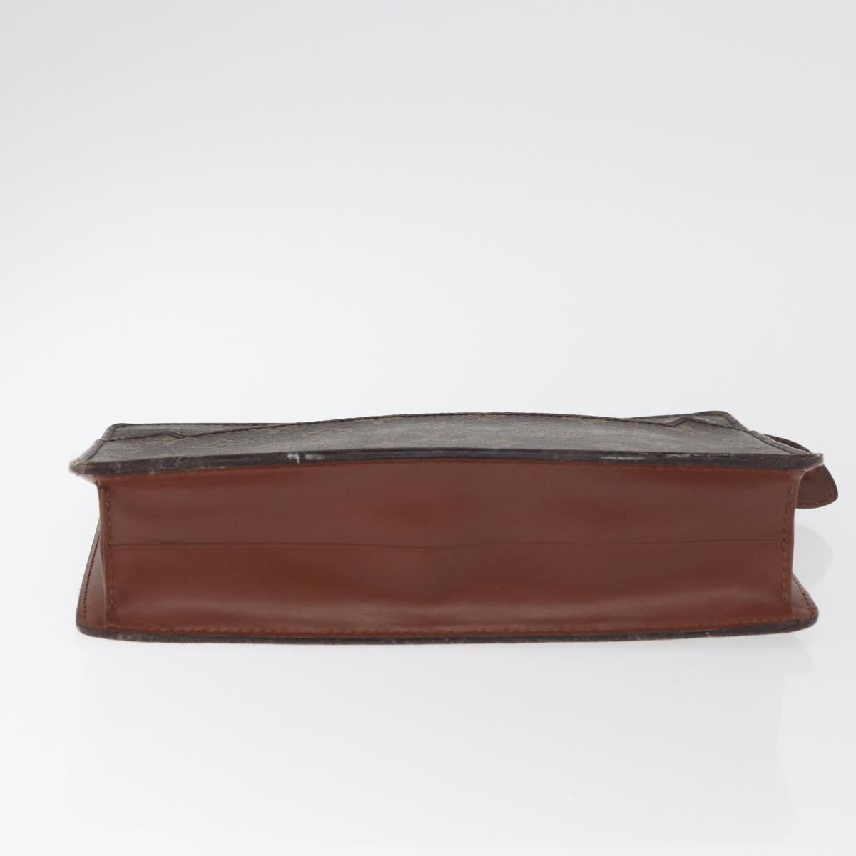 LOUIS VUITTON Monogram Pochette Homme Clutch Bag M51795 LV Auth 179962