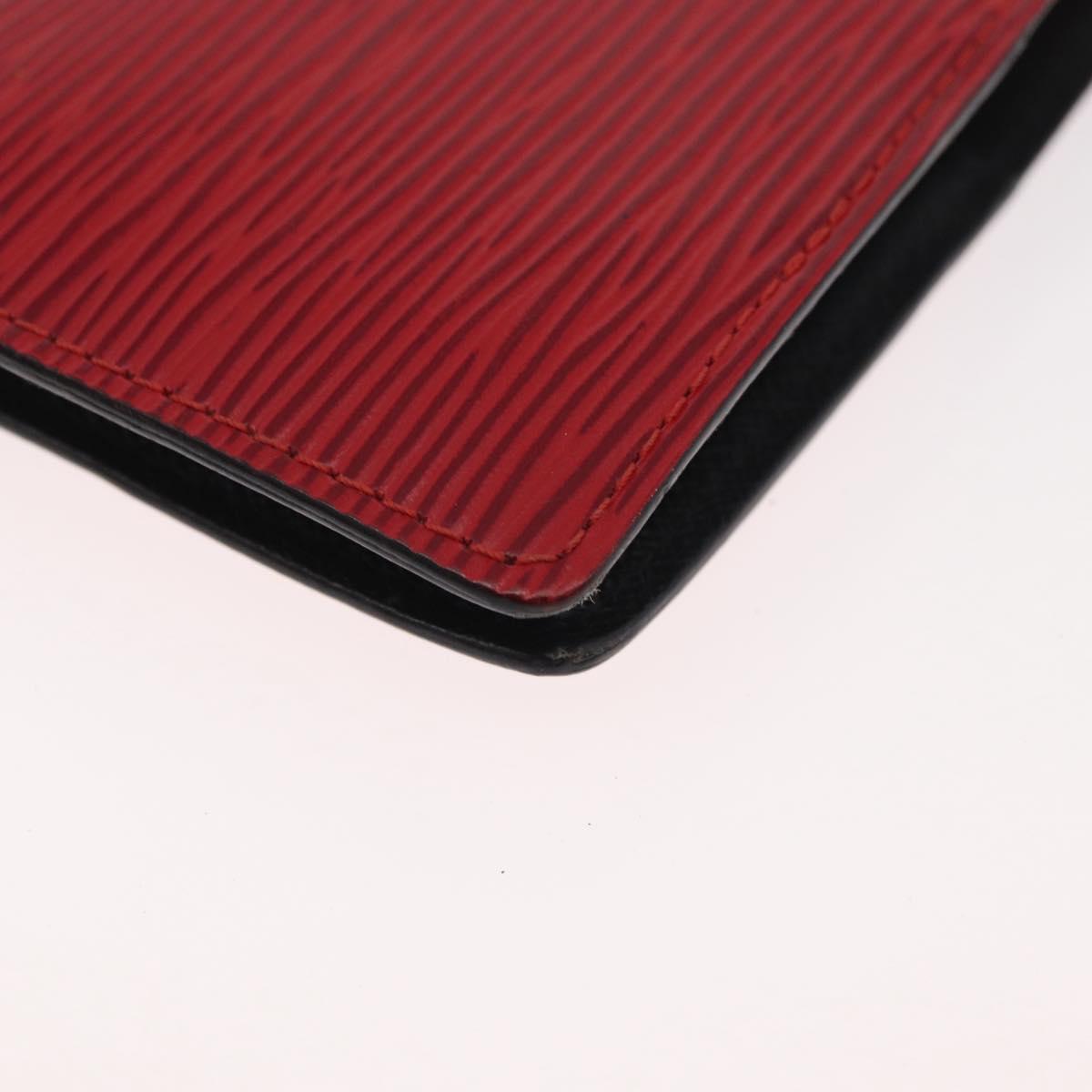 LOUIS VUITTON Epi Agenda PM Day Planner Cover Red R20057 LV Auth 179964