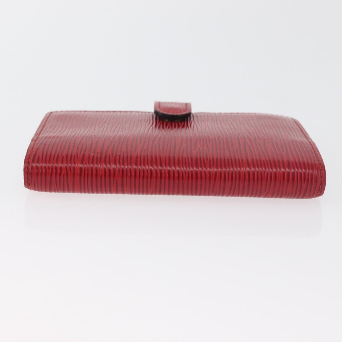 LOUIS VUITTON Epi Agenda PM Day Planner Cover Red R20057 LV Auth 179964