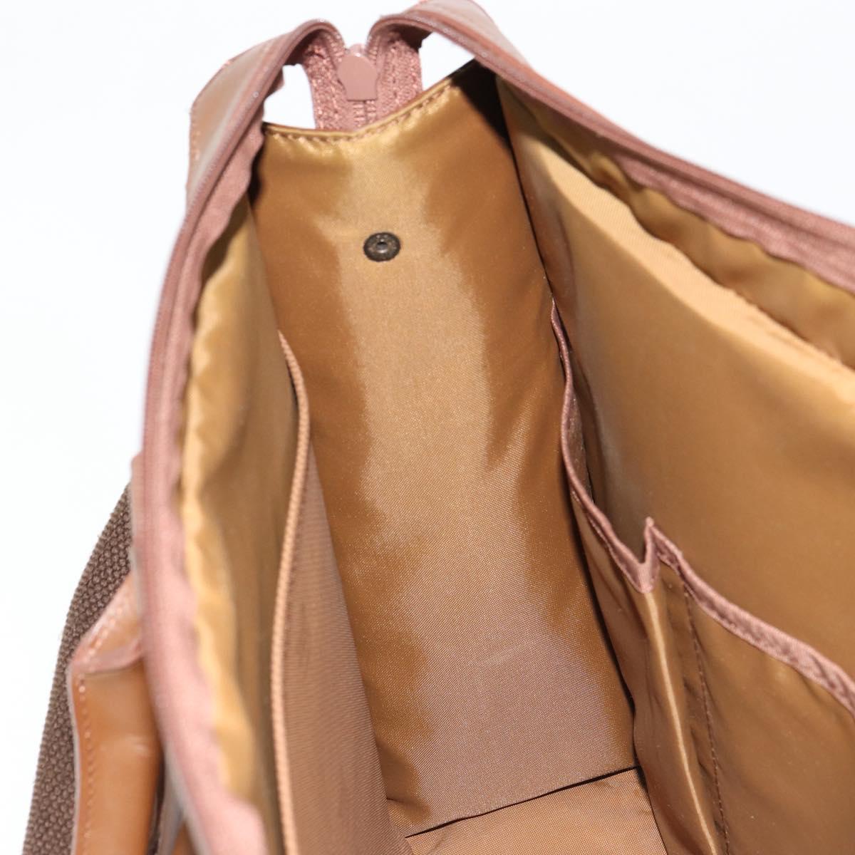 Burberrys Nova Check Business Bag Canvas 2way Beige Auth 180196