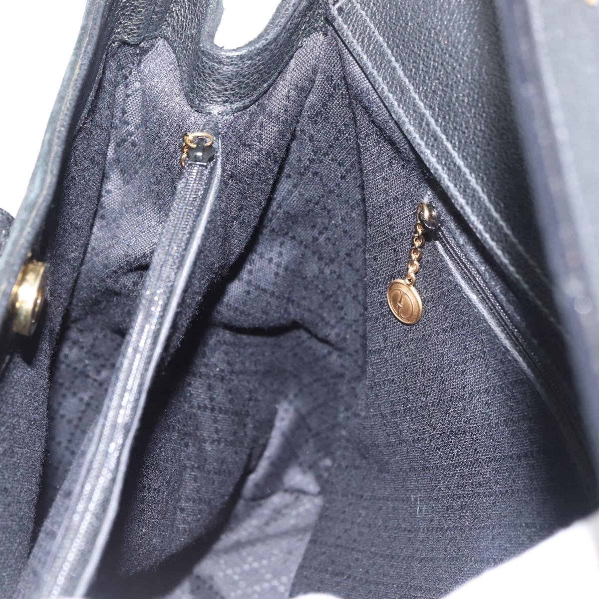 GUCCI Bamboo Tote Bag Suede 2way Black Gold 002 123 0322 Auth 180227