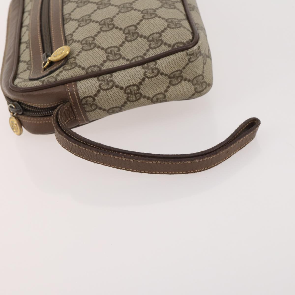 GIVENCHY Gucci Fendi Prada Bag PVC Leather 4 Set Brown Beige black Auth 180241