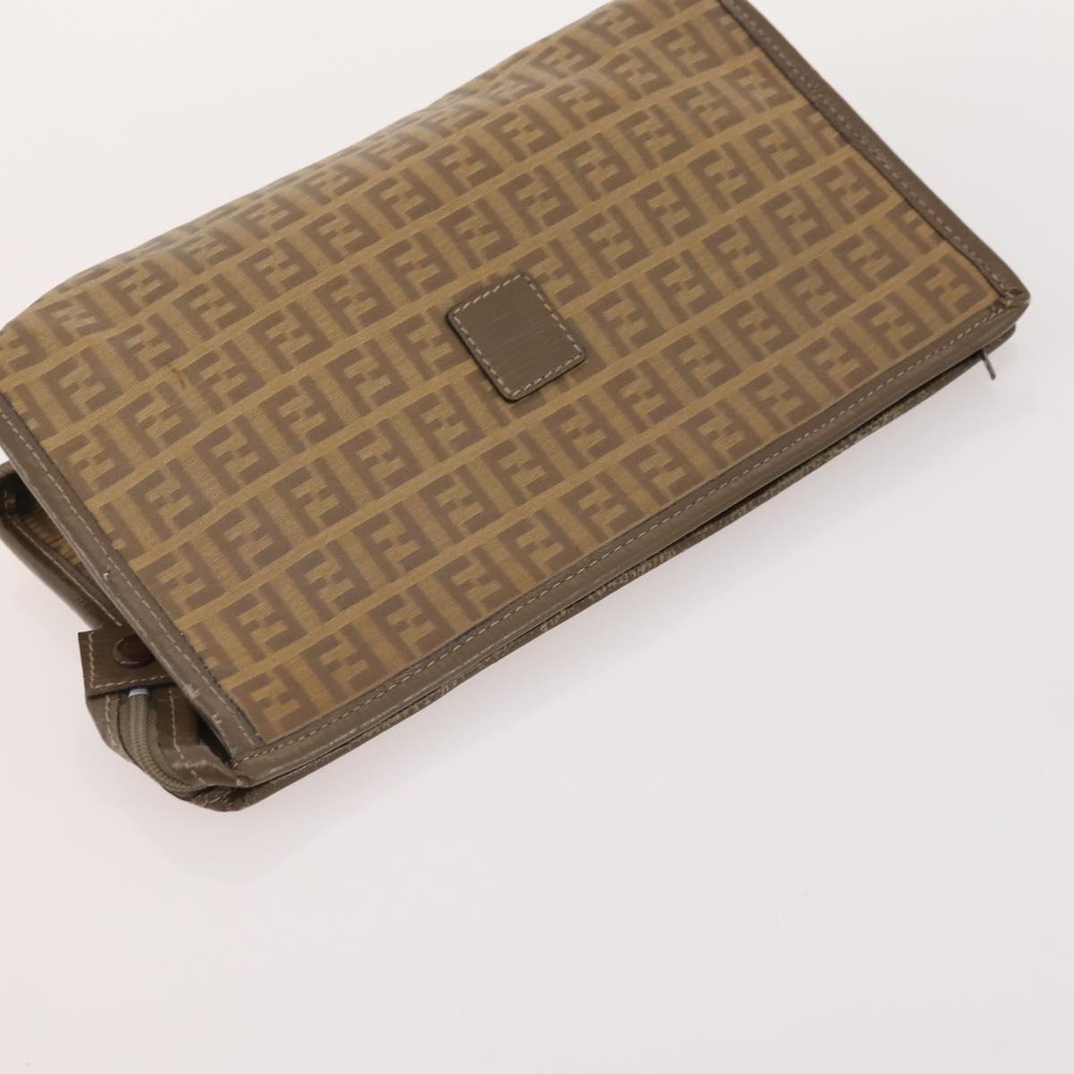 GIVENCHY Gucci Fendi Prada Bag PVC Leather 4 Set Brown Beige black Auth 180241