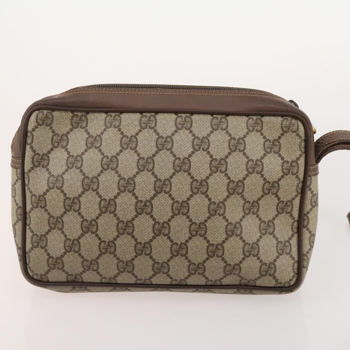 GIVENCHY Gucci Fendi Prada Bag PVC Leather 4 Set Brown Beige black Auth 180241