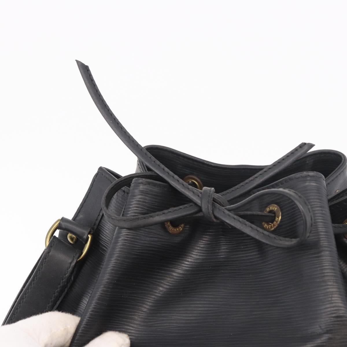 LOUIS VUITTON Epi Noe Shoulder Bag Black M44002 LV Auth 180277A
