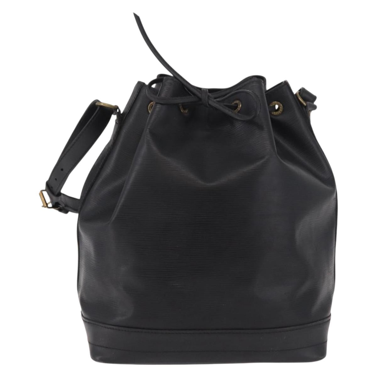 LOUIS VUITTON Epi Noe Shoulder Bag Black M44002 LV Auth 180277A
