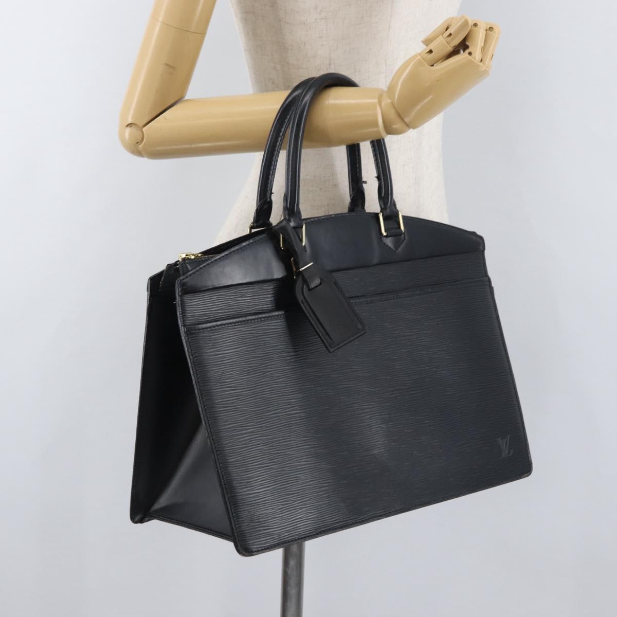 LOUIS VUITTON Epi Riviera Hand Bag Black M48182 LV Auth 180278A
